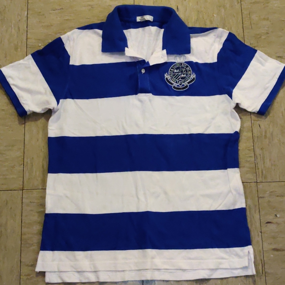 Men's Bossini Premium Striped Polo XL